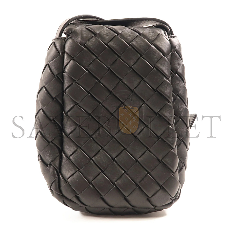 b0tt*ga Ven*ta leather cross-body bag 755659 (27*16.5*10cm)